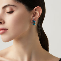 Giovanni Raspini Ohrringe Posidonia - Silber 925, Perlmutt mit Quarz