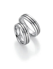 Bayer Trauringe Edelstahl Carbon Phenomenon