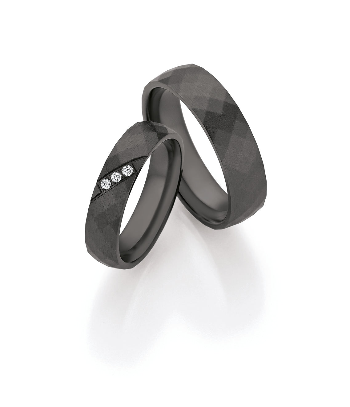 Collection Ruesch Eheringe Black Diamonds 14/30050 / 14/30060