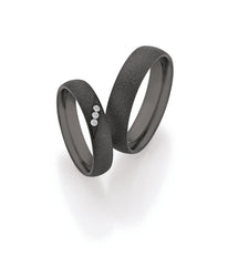 Collection Ruesch Eheringe Black Diamonds 14/30070 / 14/30080