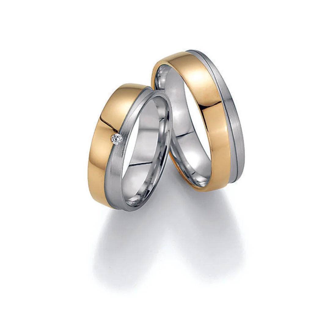 Fischer Trauringe Gold Design Idylle