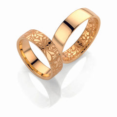 Fischer Trauringe Gold Flora Frühlingserwachen