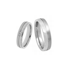 Alliances Hardwear 43160 - 50160 avec diamant