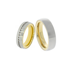 Alliances Hardwear 60299 - 60300 avec zircone