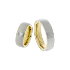 Alliances Hardwear 60299 - 60301 avec zircone