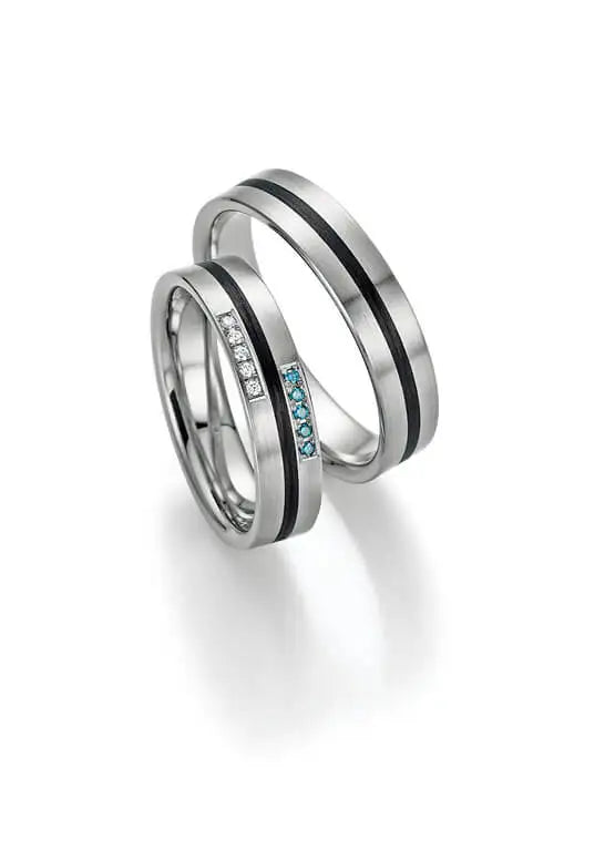 Bayer Trauringe Palladium Carbon Dare