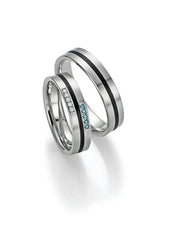 Bayer Trauringe Palladium Carbon Dare