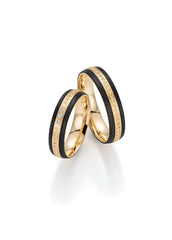 Alliances Bayer Abricot Or Carbone À cause de toi