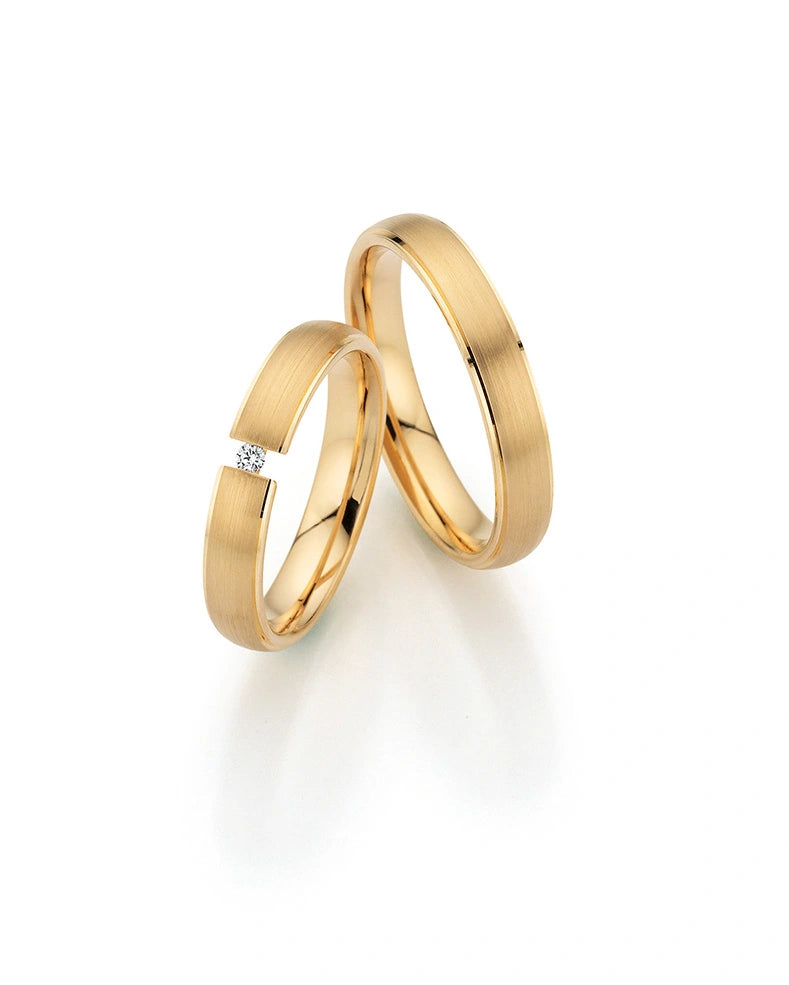 Bayer Trauringe Gold Pure Candlelight