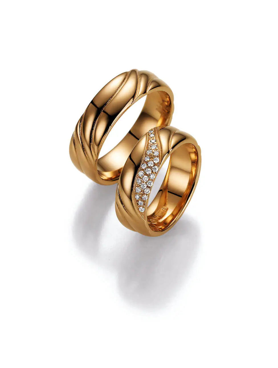 Bayer Trauringe Gold Difference Curve