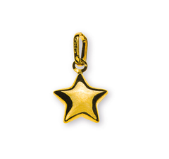 Anhänger Gelbgold 750 Stern