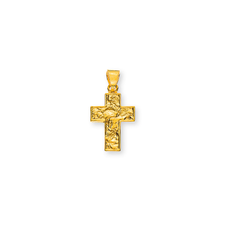 Anhänger Gelbgold 750 Kreuz