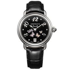 Aerowatch 1942 Lady Butterfly Quarz Damenuhr A 44960 AA03