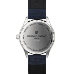 Frédérique Constant Classics Quartz GMT Herrenuhr Blau