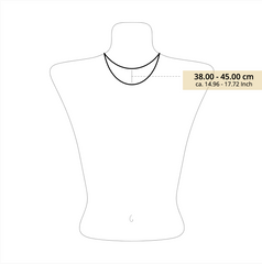 Collier Thomas Sabo pavé de lune en argent