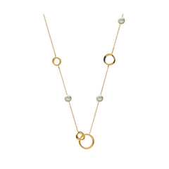 Golden Pearl – Collier en or jaune 750 et perles