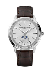 Frédérique Constant Classics Moneta Moonphase Silbrig FC-206S3S6