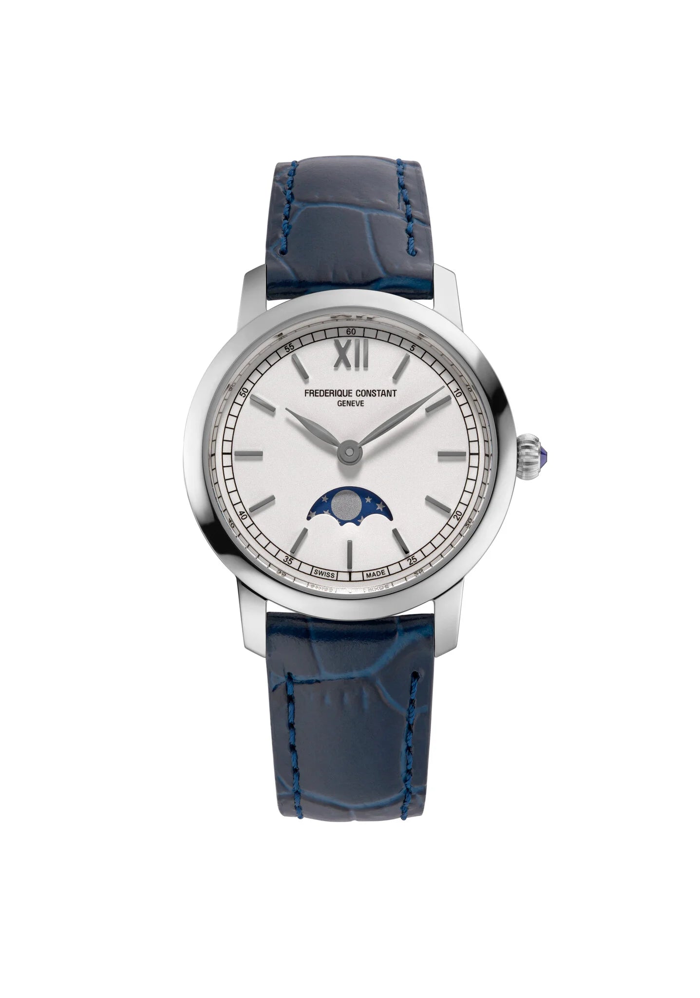 Frédérique Constant Classics Slimline Moonphase Damenuhr FC-206SW1S6
