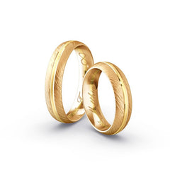 Alliances Fischer Jam, alliances en or