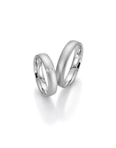 Fischer Trauringe Classics Herzenswärme Weissgold