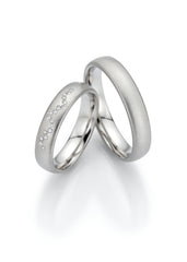 Fischer Trauringe Platin Classics Enthusiasmus