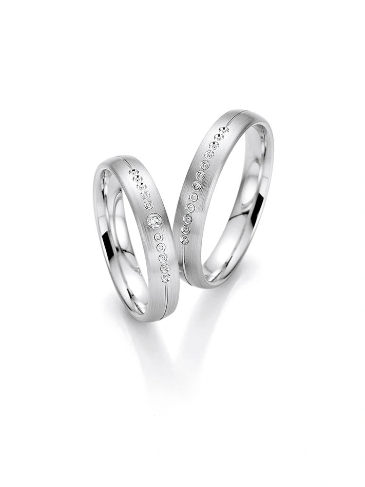 Fischer Trauringe Gold Classics Sternenstaub