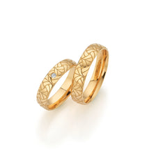 Fischer Trauringe Gold Design Sanftheit