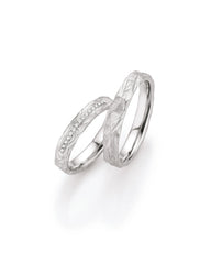 Fischer Trauringe Gold Design Eiskristall