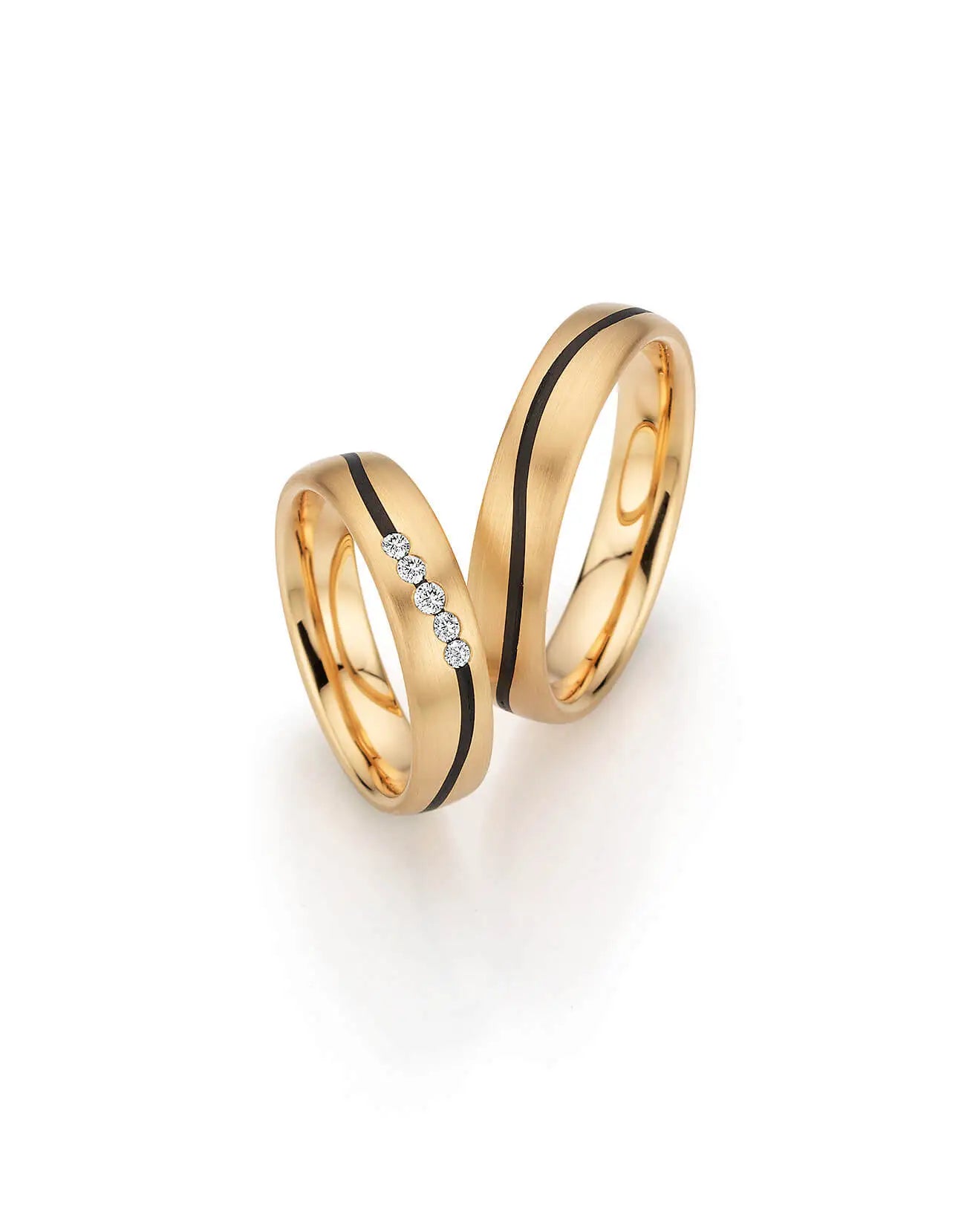 Fischer Trauringe Carbon® Endless Story