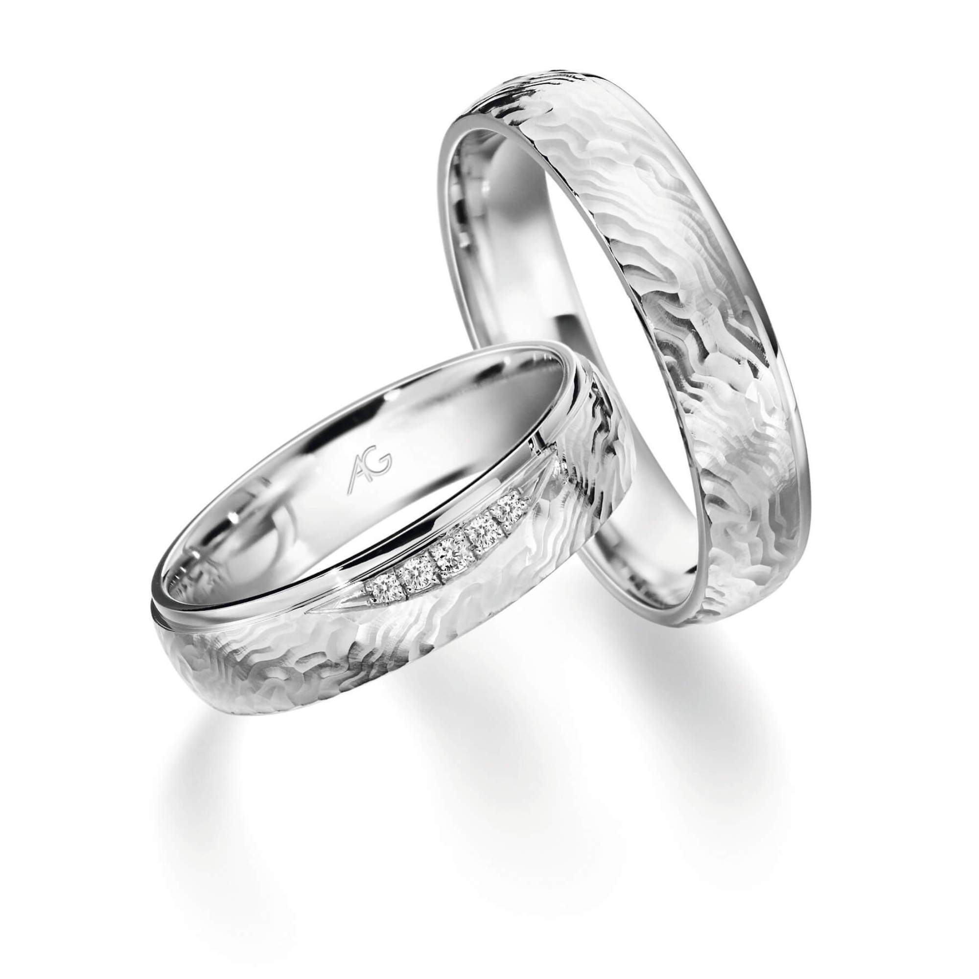 Gerstner Trauringe Weissgold 28675