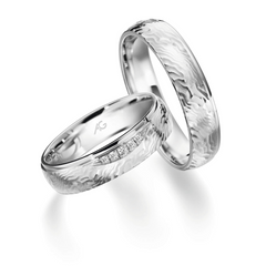 Gerstner Trauringe Weissgold 28675