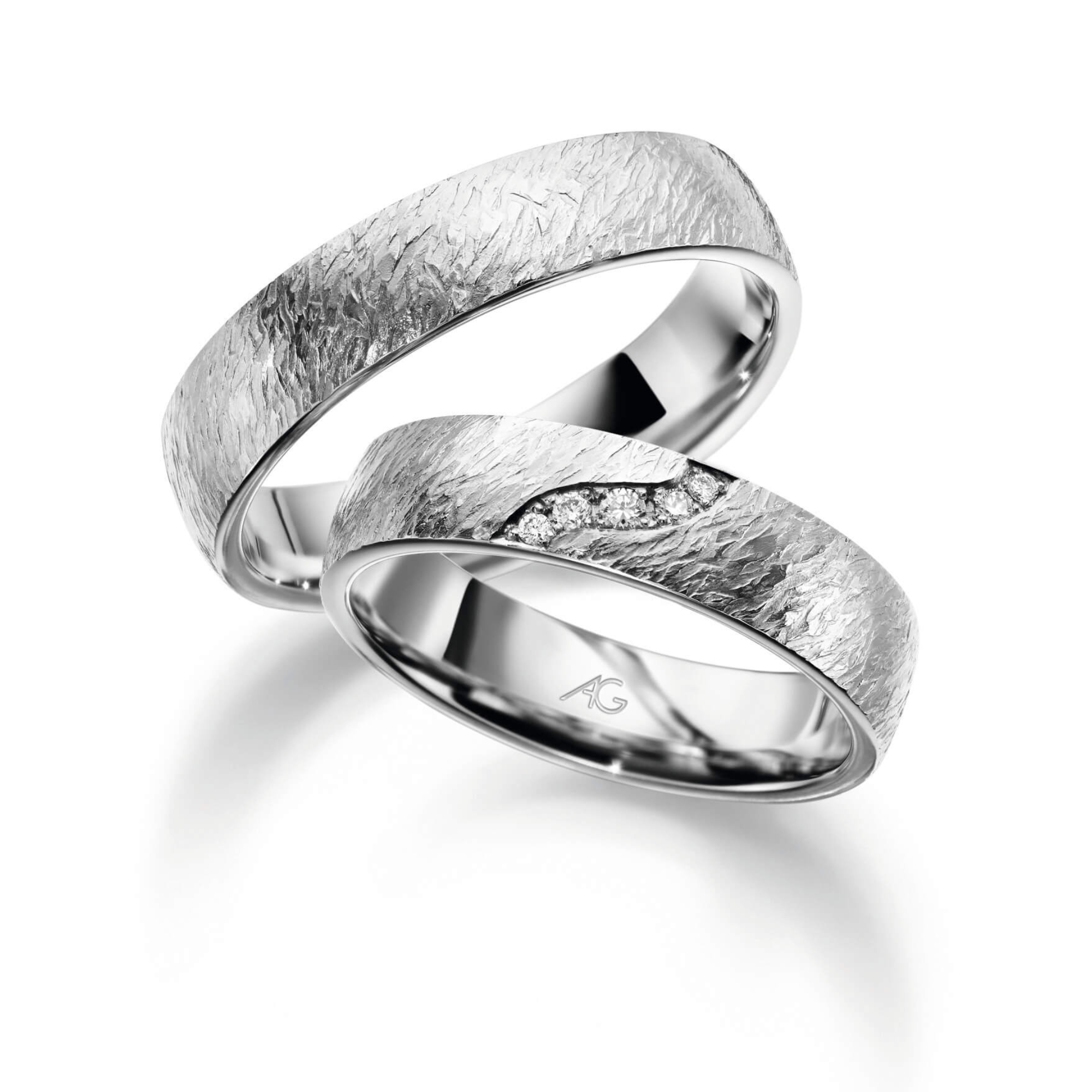 Gerstner Trauringe Weissgold 28678