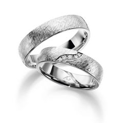 Gerstner Trauringe Weissgold 28678