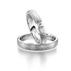 Gerstner Trauringe Weissgold 28680