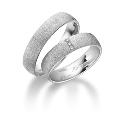 Gerstner Trauringe Weissgold 28681