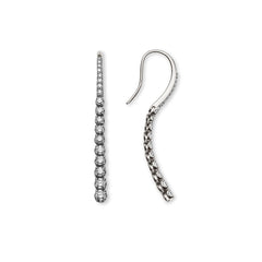 OBR2025 - Boucles d'oreilles diamant or blanc 750