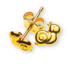 OGO1055 - Clous d'oreilles escargot en or jaune 750