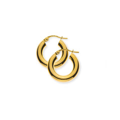 OGO1165 - Créoles en or jaune 750