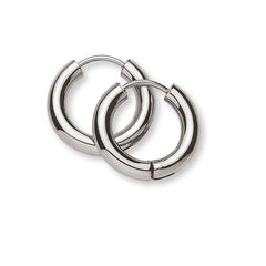 OGO2013 - Créoles en or blanc 750