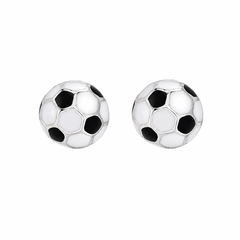 Ohrstecker Fussball Lack