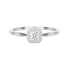 SUGH04 Solitär / Verlobungsring Tendance Diamant 0,16 Karat GSI Weissgold