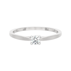 SUGH07 Solitär / Verlobungsring Tendance Diamant 0,10 Karat GSI Weissgold