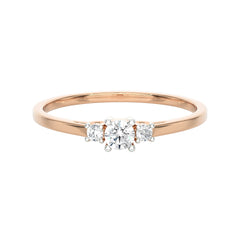 SUGH13 Solitär / Verlobungsring Tendance Diamant 0,15 Karat GSI Rosegold