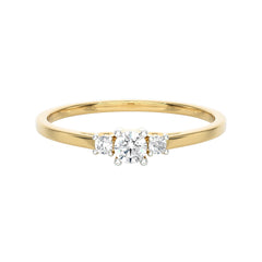 SUGH13 Solitär / Verlobungsring Tendance Diamant 0,15 Karat GSI Gelbgold