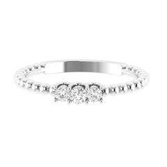 SULF41 Solitär / Verlobungsring Tendance Diamant 0,15 Karat GSI Weissgold