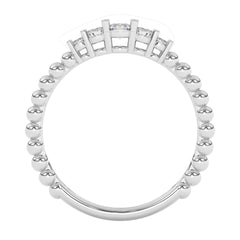 SULF42 bagues solitaire / éternité Tendance diamant 0,20 carat GSI