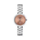Tissot Flamingo Diamonds Silbrig Rosé