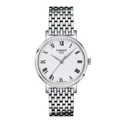 Tissot T-Classic Everytime Silbrig Weiss Damenuhr