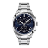 Tissot PR 100 Quartz Chronograph Herrenuhr 40mm Blau