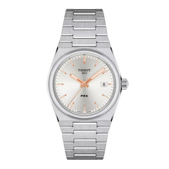Tissot PRX 35 Quartz Silbrig